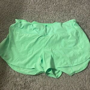 Lululemon pistachio shorts